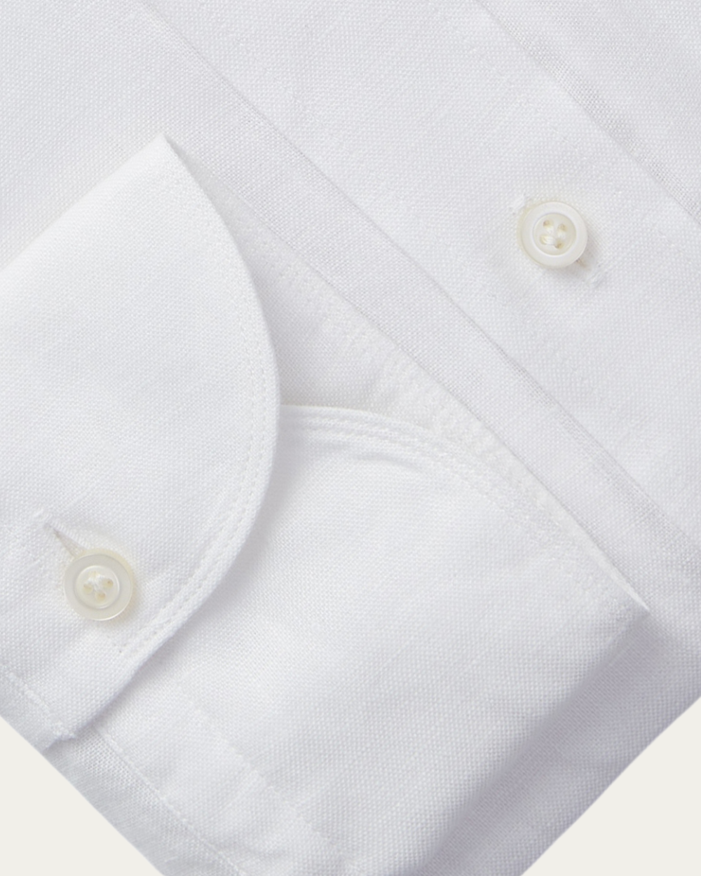 Emanuel Berg | White Linen Shirt
