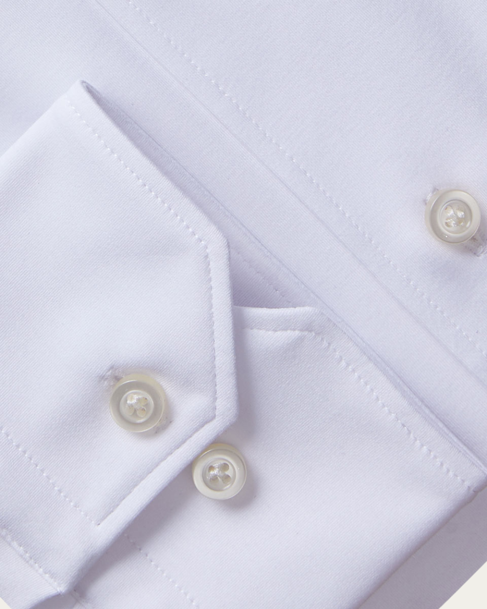 Emanuel Berg | White 4Flex Cotton Shirt
