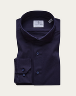 Granatowa koszula z bawełny 4Flex