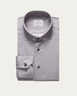 Grey 4Flex Cotton Shirt