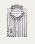 Koszula w paski z bawełny 4Flex