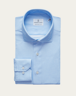 Niebieska koszula z bawełny 4Flex