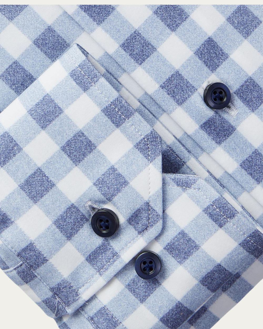 Emanuel Berg | Checked 4Flex Cotton Shirt