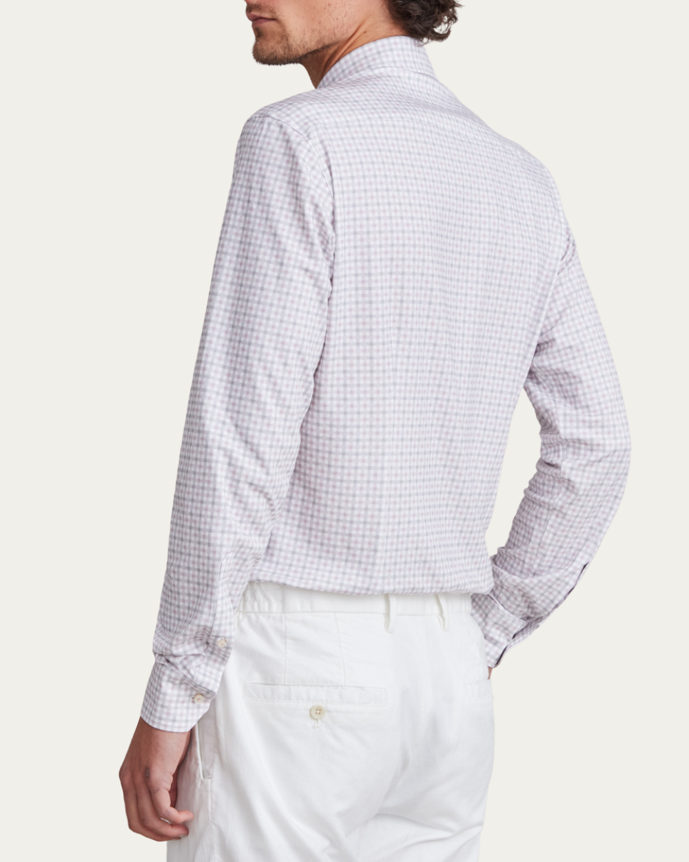 Emanuel Berg | Checked 4Flex Cotton Shirt