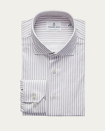 Koszula w paski z bawełny 4Flex