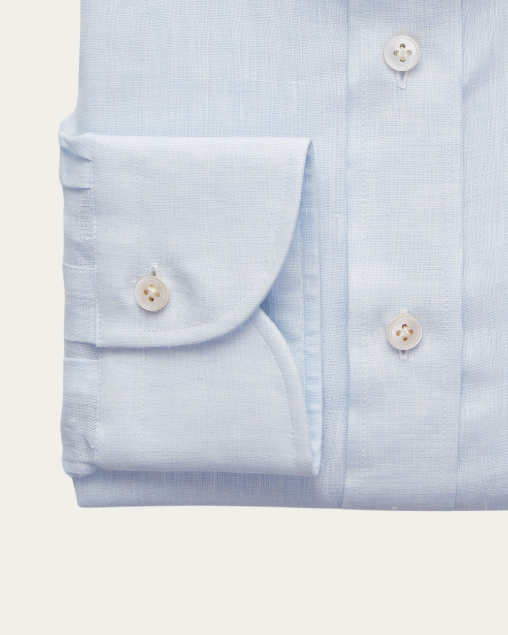Emanuel Berg | Light Blue Linen Shirt