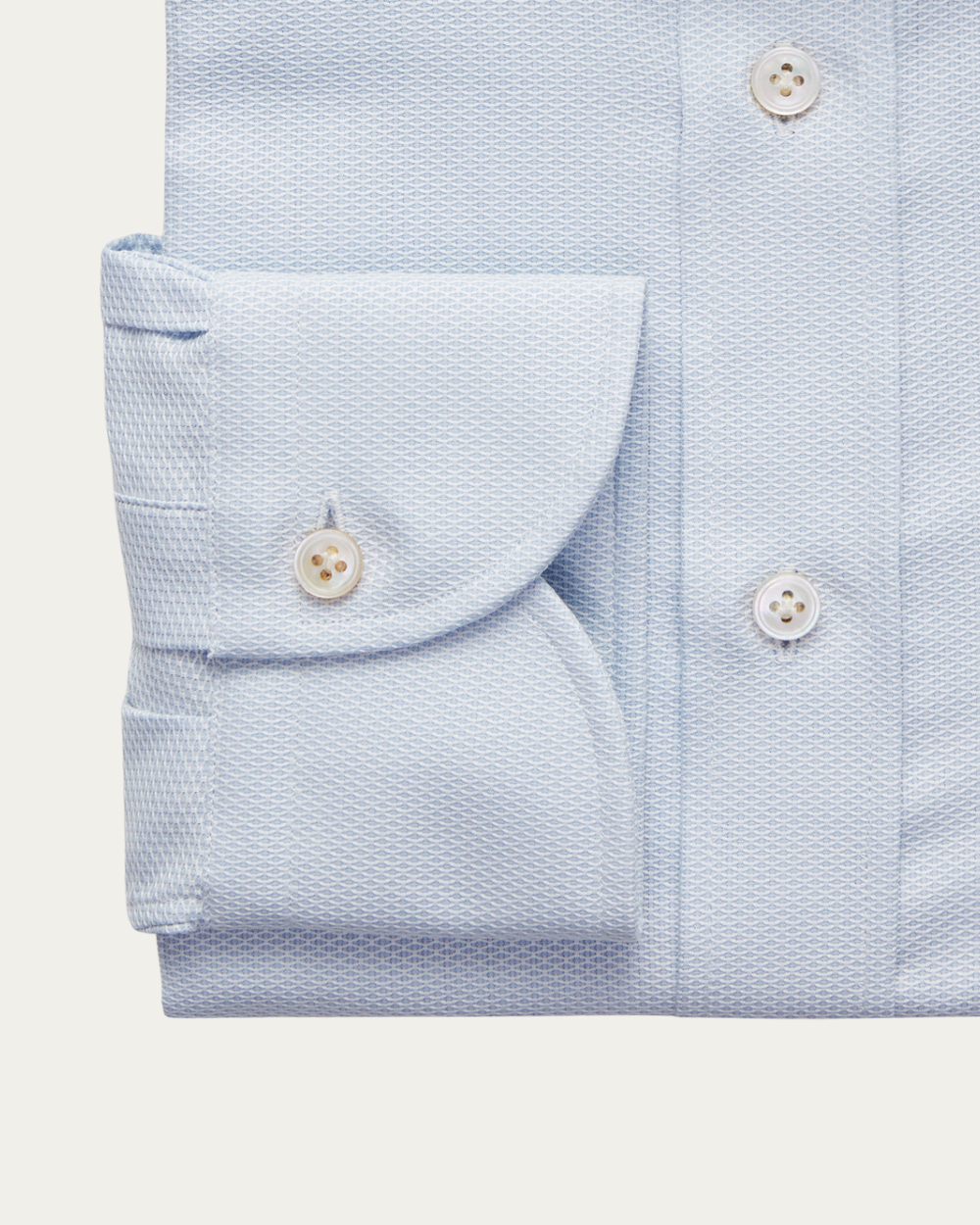 Emanuel Berg | Light Blue Dobby Shirt