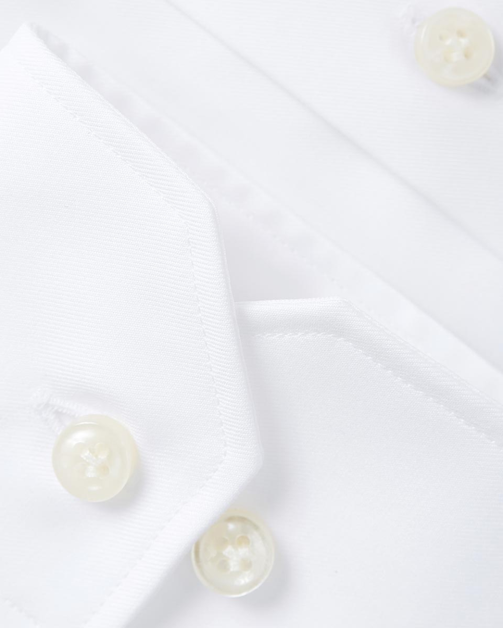 Emanuel Berg | White Wrinkle Resistant Twill Shirt