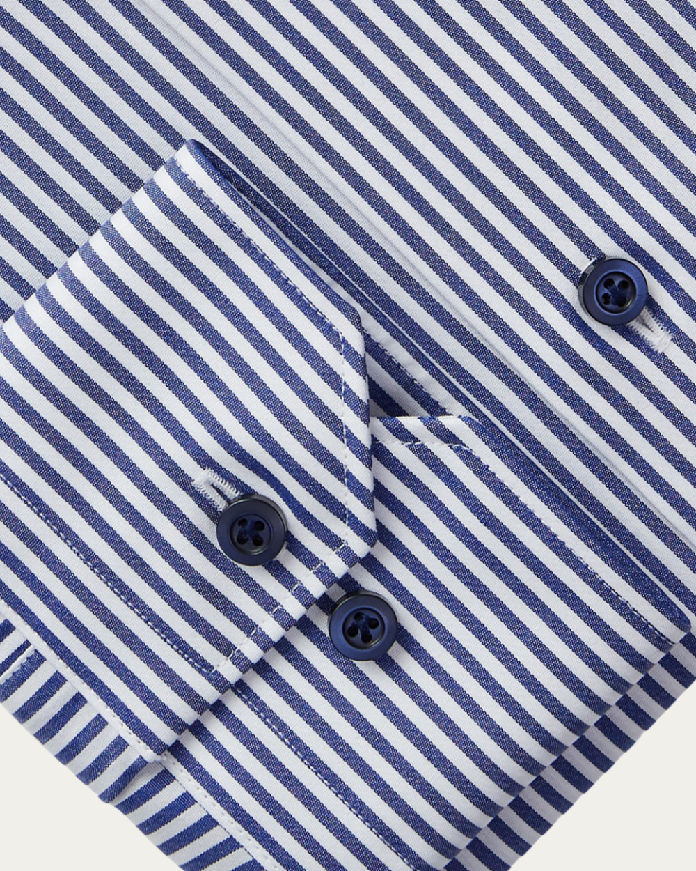 Emanuel Berg | Blue Striped Cotton Shirt