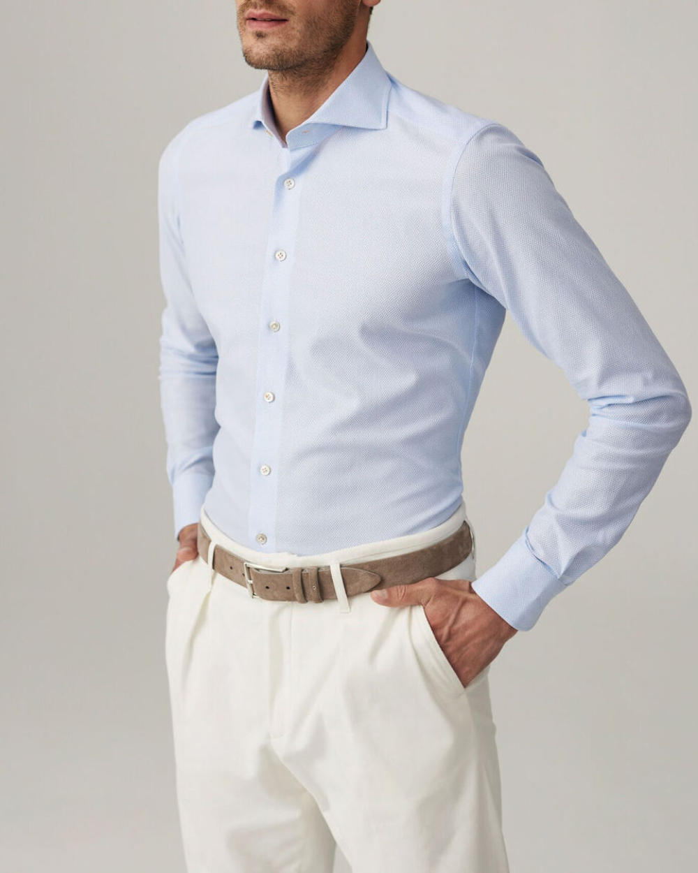 Emanuel Berg | Light Blue Giro Inglese Shirt
