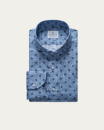Geometric Pattern Dobby Shirt