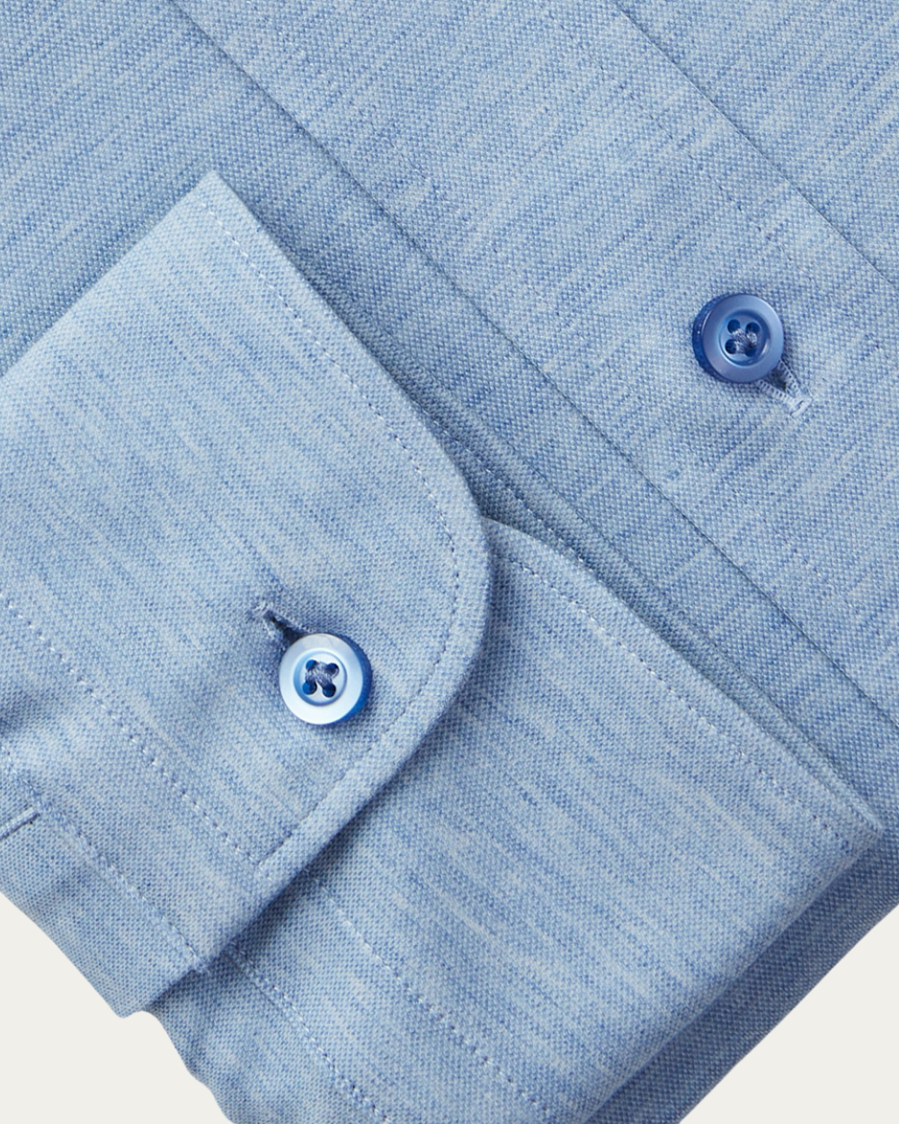 Emanuel Berg | Blue 4Flex Cotton-Blend Shirt