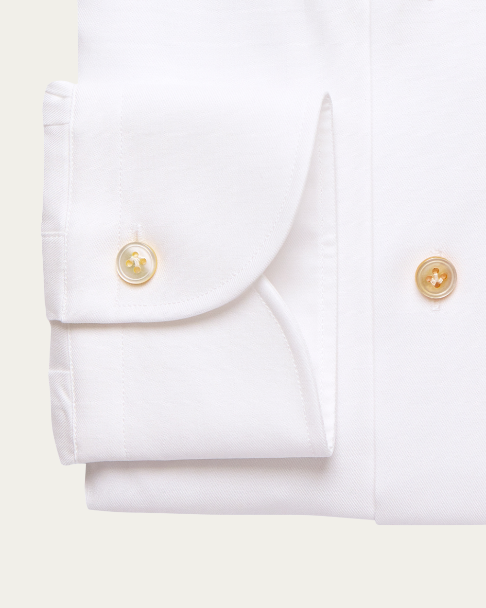 Emanuel Berg | White Yoga Twill Shirt
