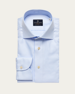 Koszula w błękitną kratę Gingham, Royal Twill