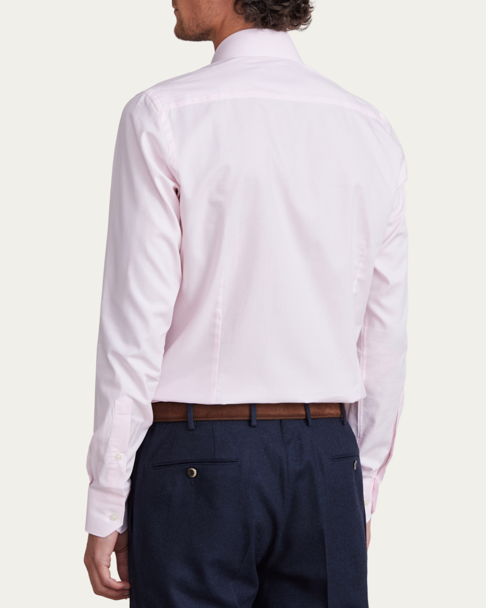 Emanuel Berg | Gingham Check Cotton Shirt