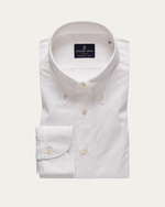 Koszula z Jersey'u Loro Piana® w kolorze złamanej bieli