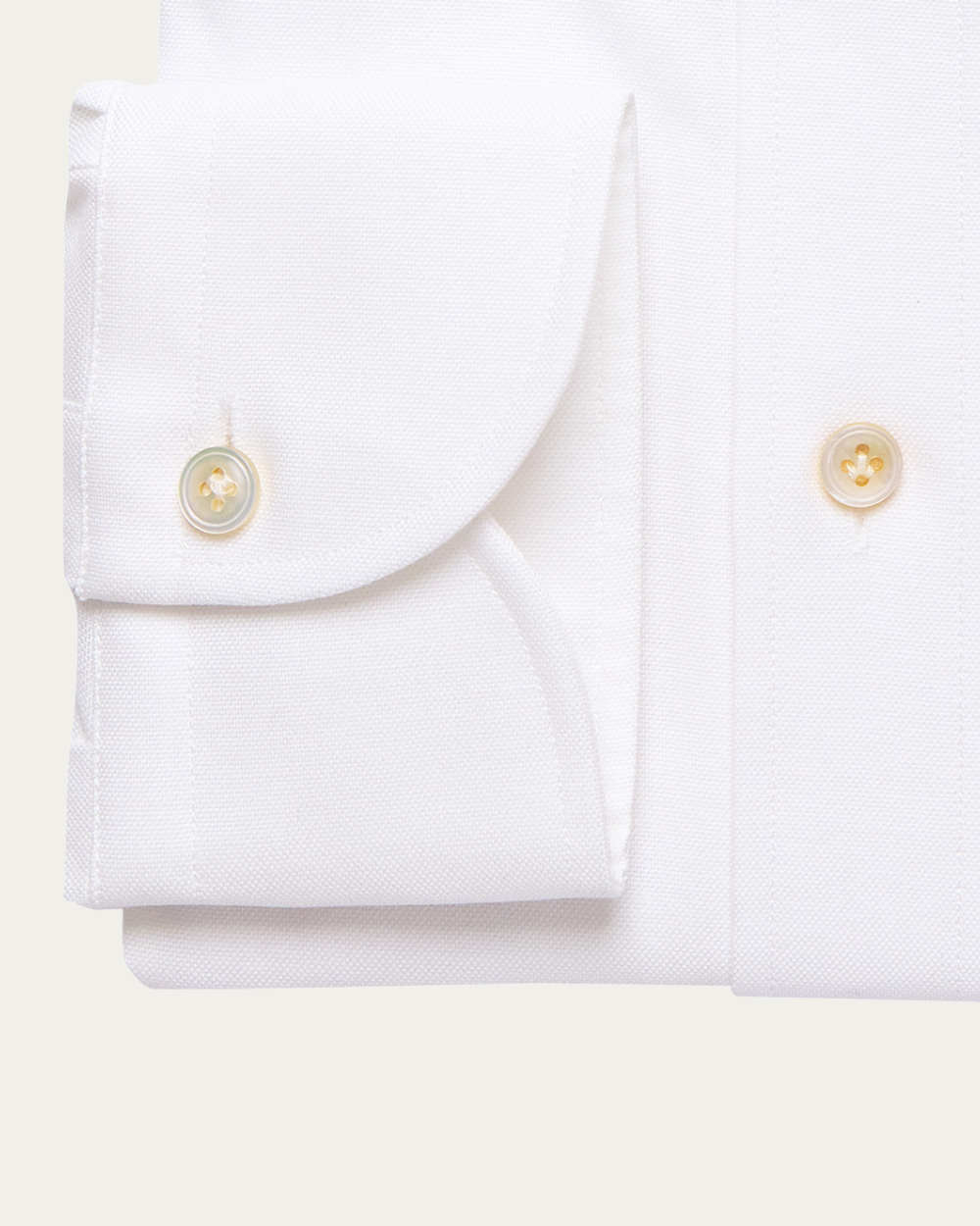 Emanuel Berg | White Royal Oxford Shirt