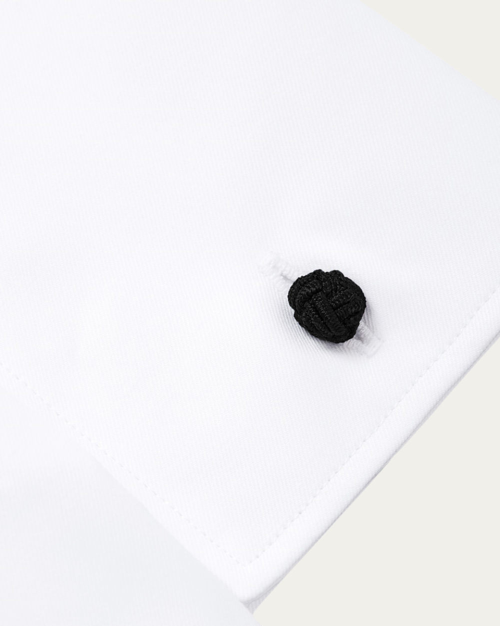 Emanuel Berg | White Longer Sleeves Wrinkle Resistant Twill Shirt