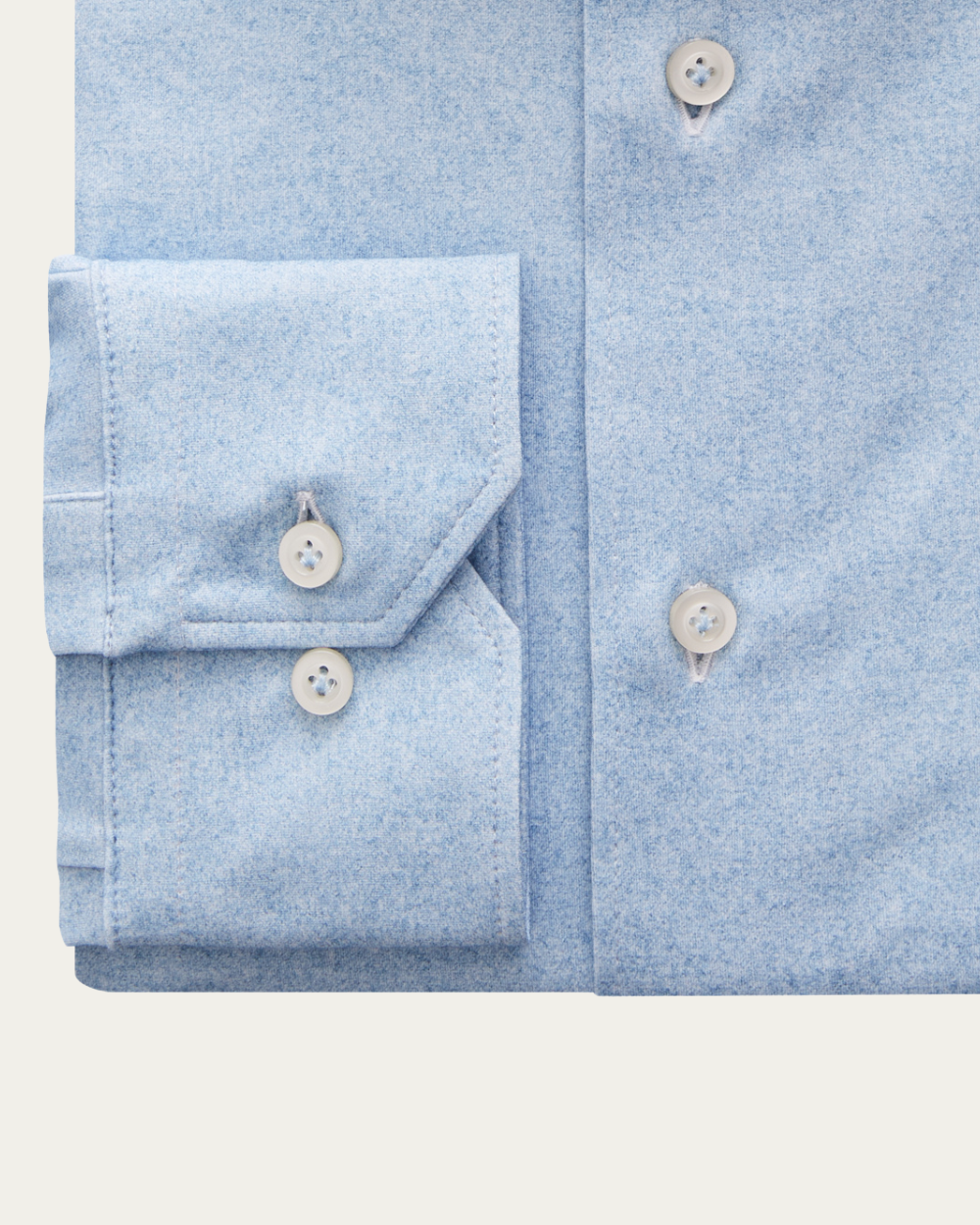 Emanuel Berg | Micro-Patterned 4Flex Cotton Shirt