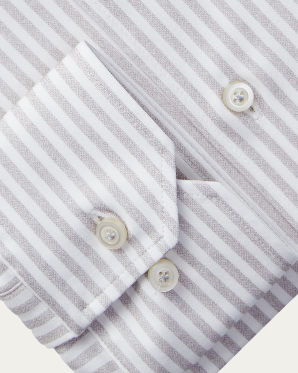 Emanuel Berg | Striped 4Flex Cotton Shirt