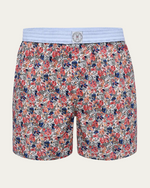 Bawełniane bokserki w kwiaty