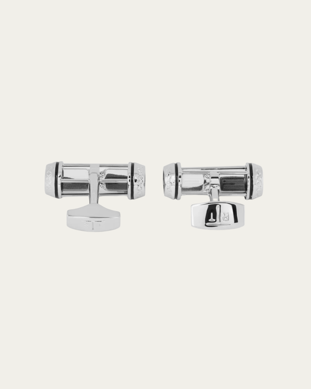 Tateossian - Black Palladium Plated Sand Timer Cufflinks