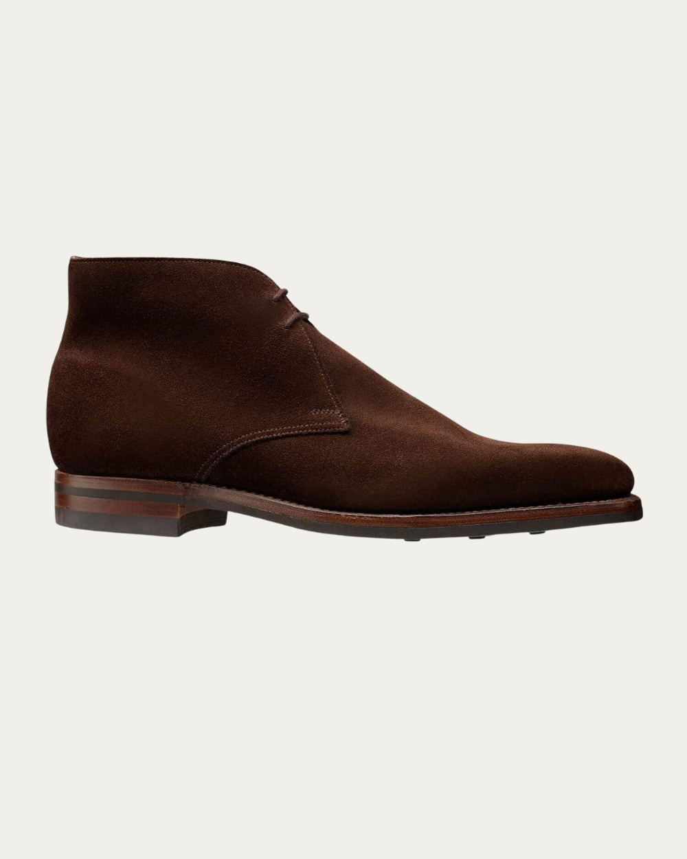 Crockett & Jones - Dark Brown Suede Tetbury Chukka Boots