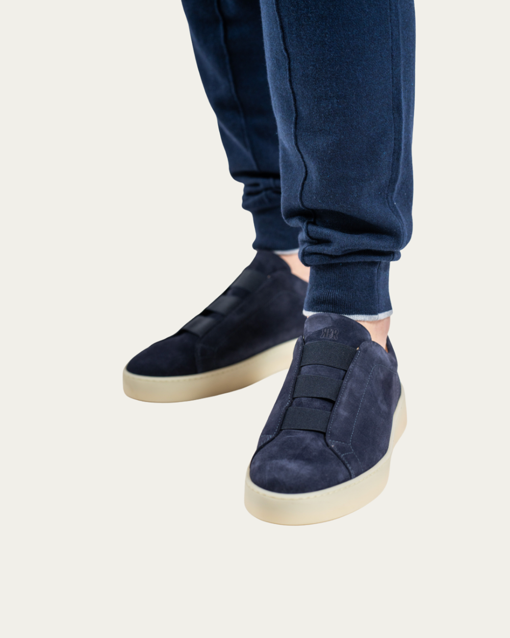 Emanuel Berg | Navy Blue Sweatpants