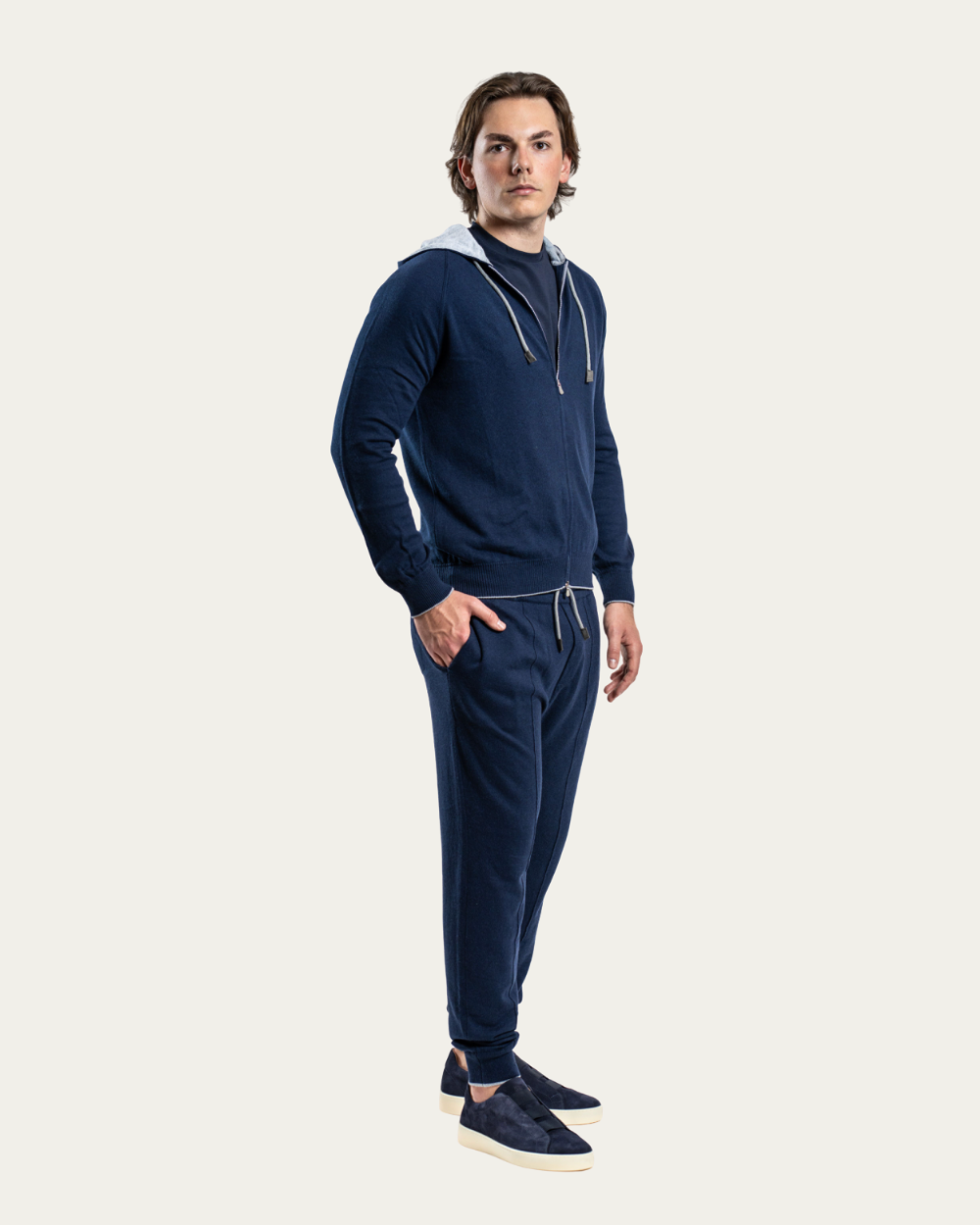 Emanuel Berg | Navy Blue Sweatpants