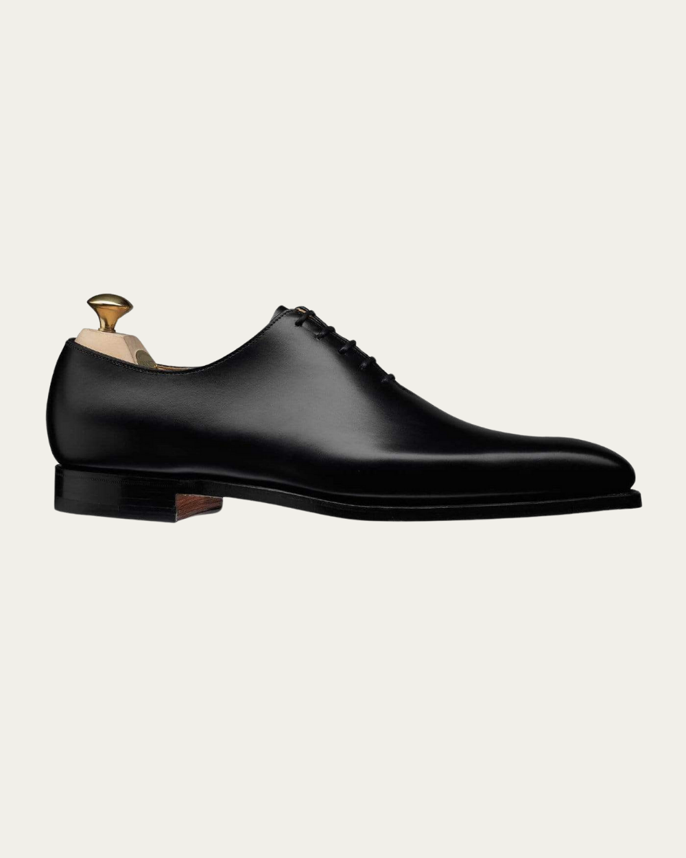 Crockett & Jones - Black Calf Alex Wholecut Oxford