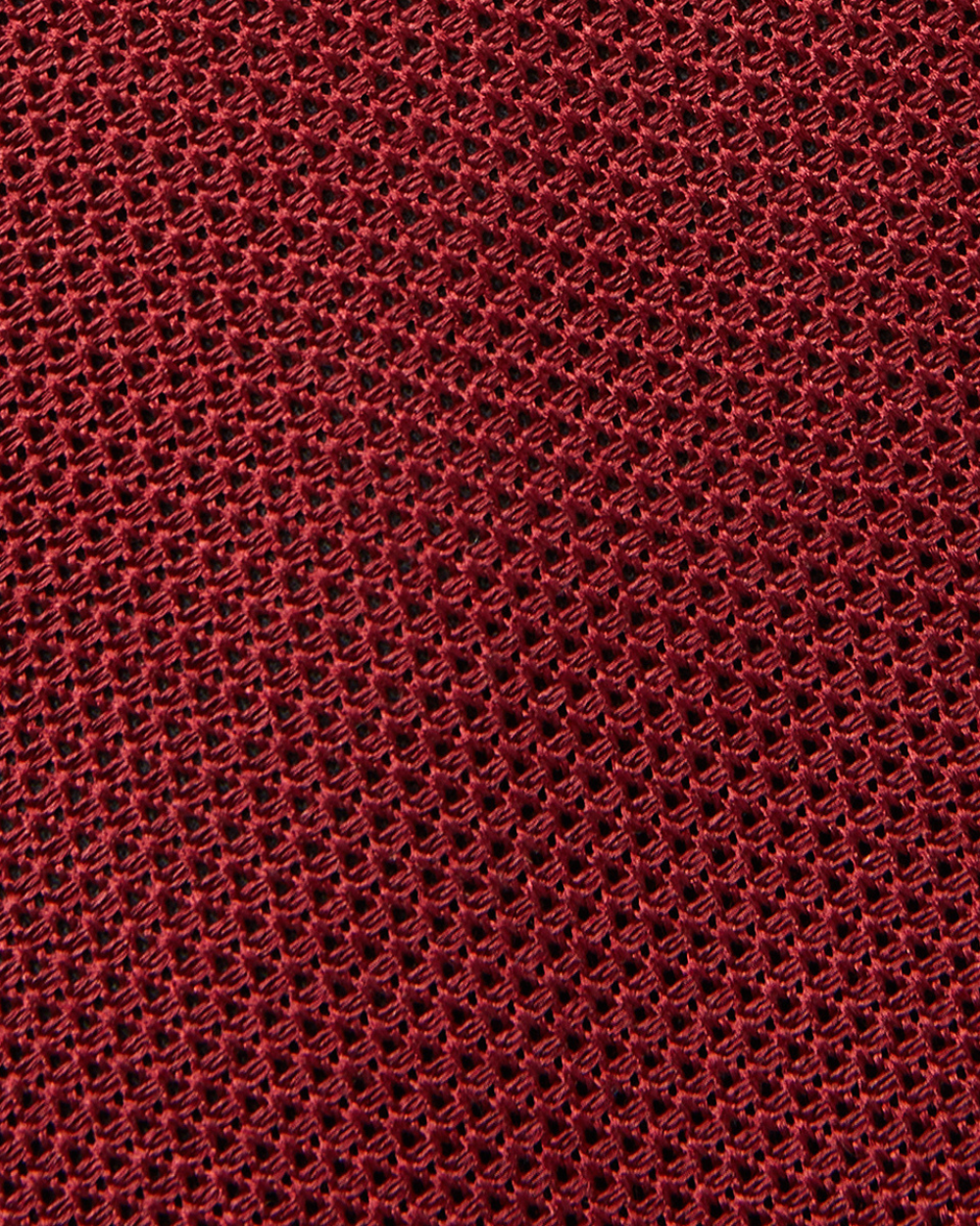 Emanuel Berg | Dark Red Unlined Grenadine Tie