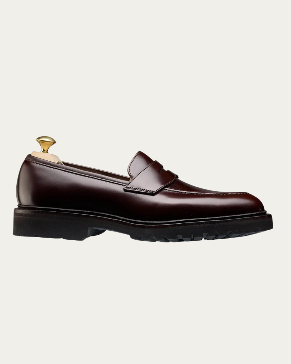 Crockett & Jones - Dark Brown Cavalry Calf Henley 3 Loafers
