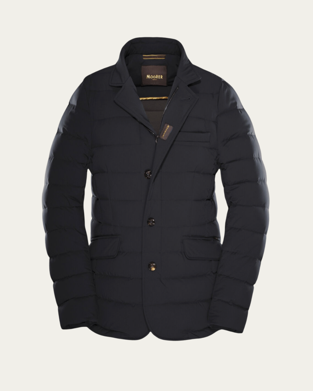 MooRER - Navy Blue Zayn OP Down Jacket - Berg's MooRER - Navy Blue Zayn OP Down Jacket - Berg's