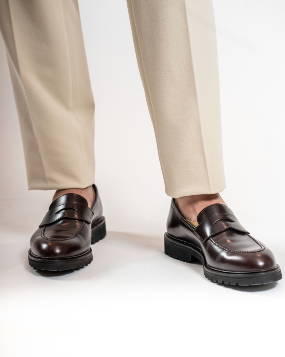 CIRCOLO 1901 - Beige Piquet Trousers