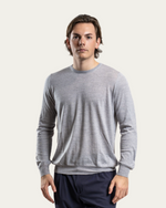 Grey Virgin Wool Sweater