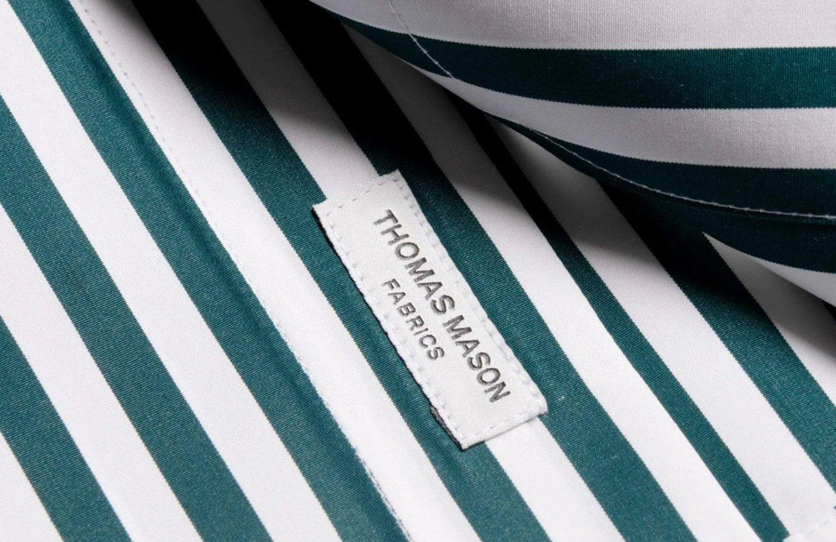 Men's shirts made with Thomas Mason® fabrics