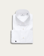White French Cuffs Twill Mr. Crown Shirt