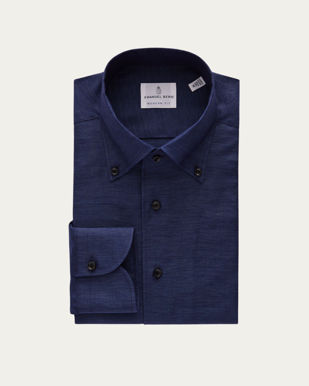 Koszula z bawełny i lnu | Emanuel Berg