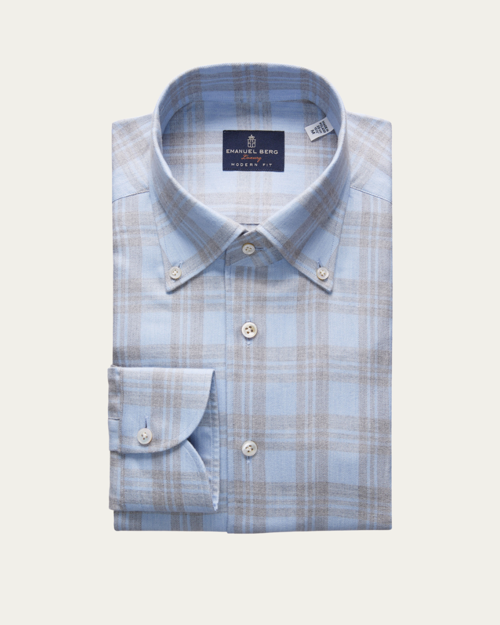 Koszula w kratę z flaneli | Emanuel Berg