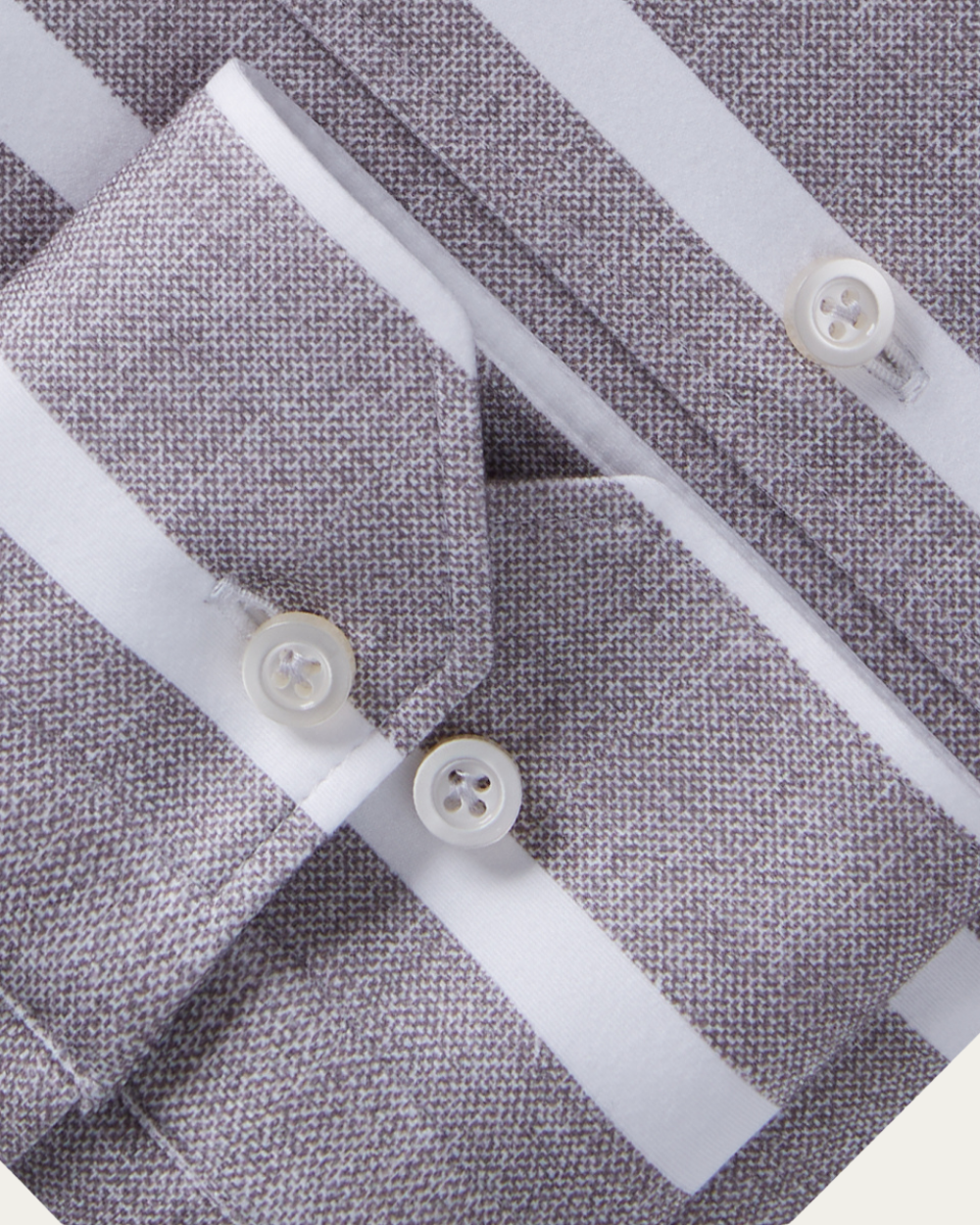 Bold Striped 4Flex Cotton Shirt | Emanuel Berg