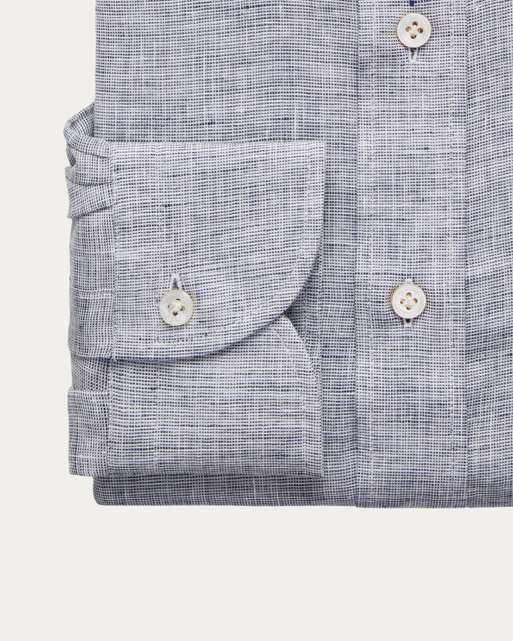 Szara koszula lniana | Emanuel Berg