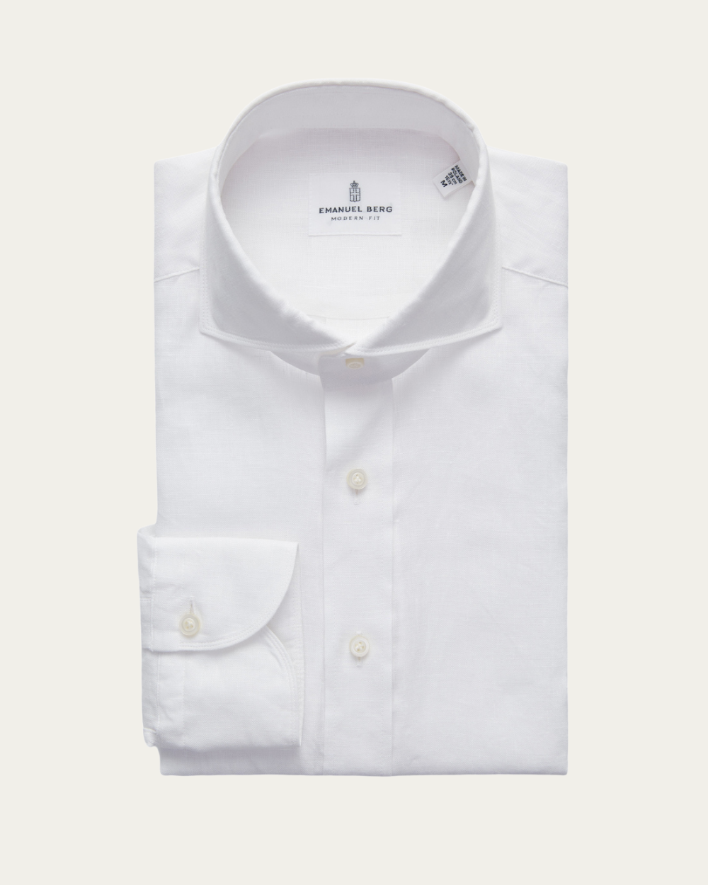 Biała koszula lniana | Emanuel Berg