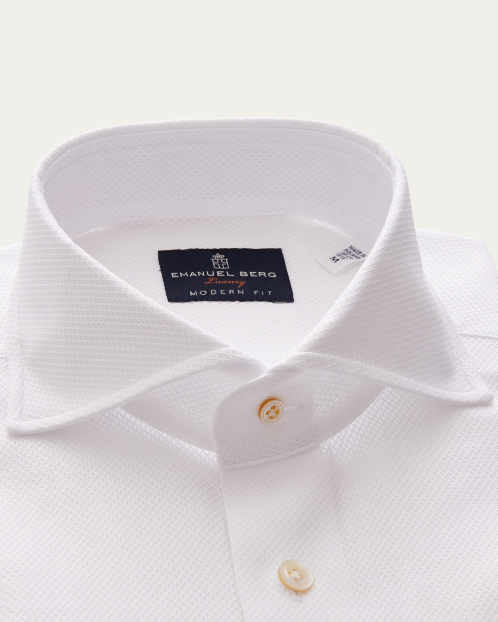Emanuel Berg | White Giro Inglese Shirt