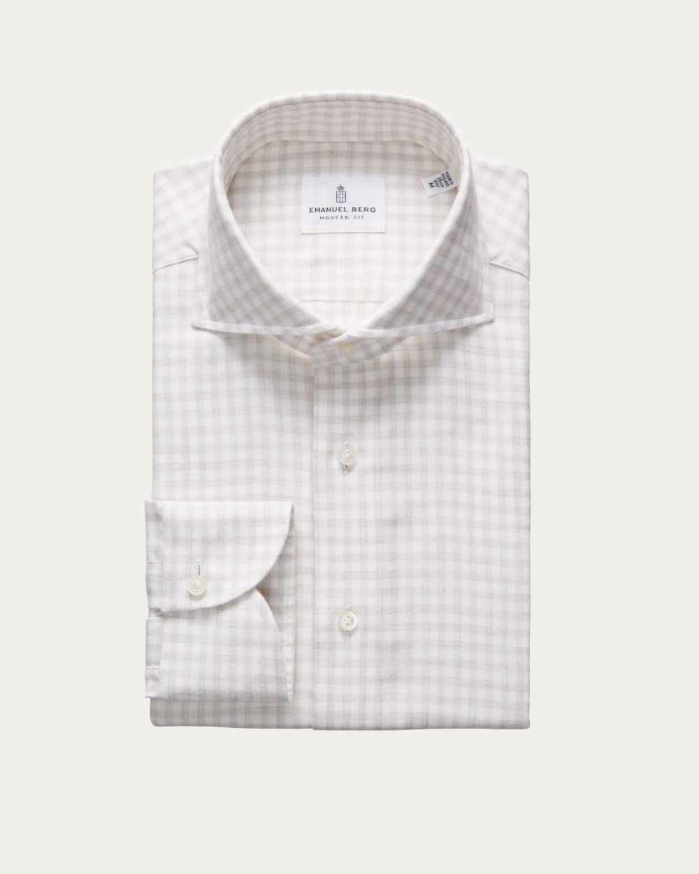 Emanuel Berg | Gingham Flannel Shirt