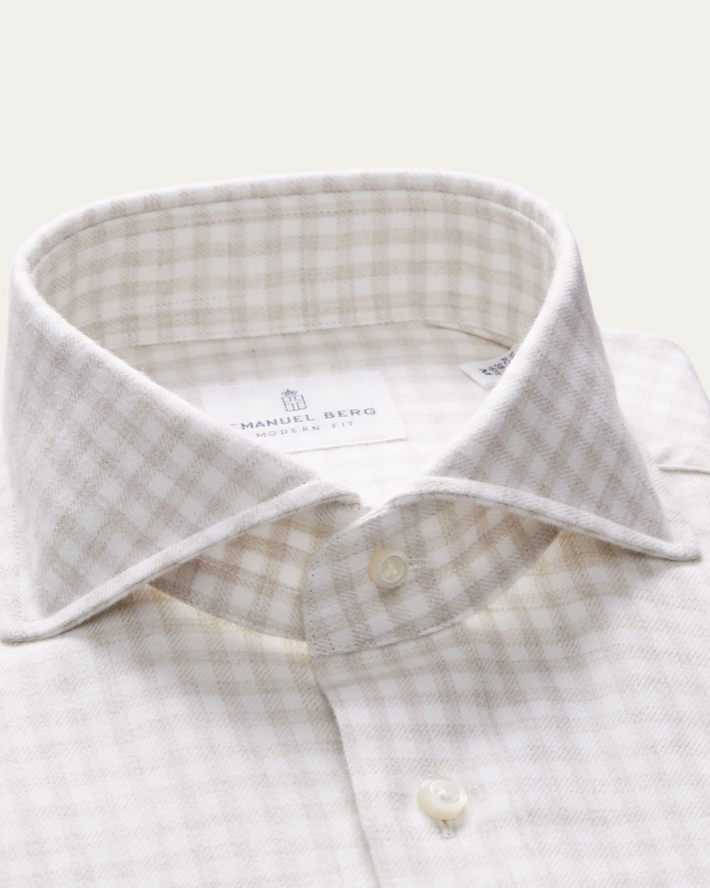 Emanuel Berg | Gingham Flannel Shirt