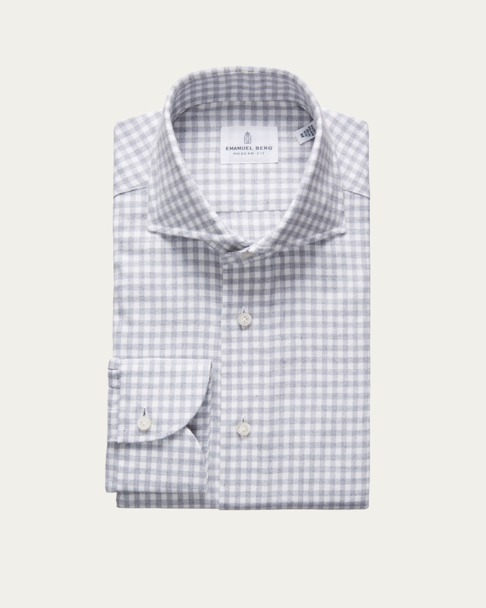 Emanuel Berg | Gingham Flannel Shirt