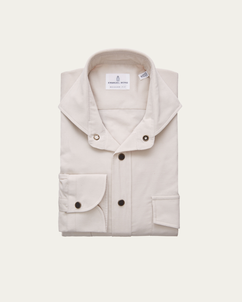 Beige Corduroy Shirt | Emanuel Berg