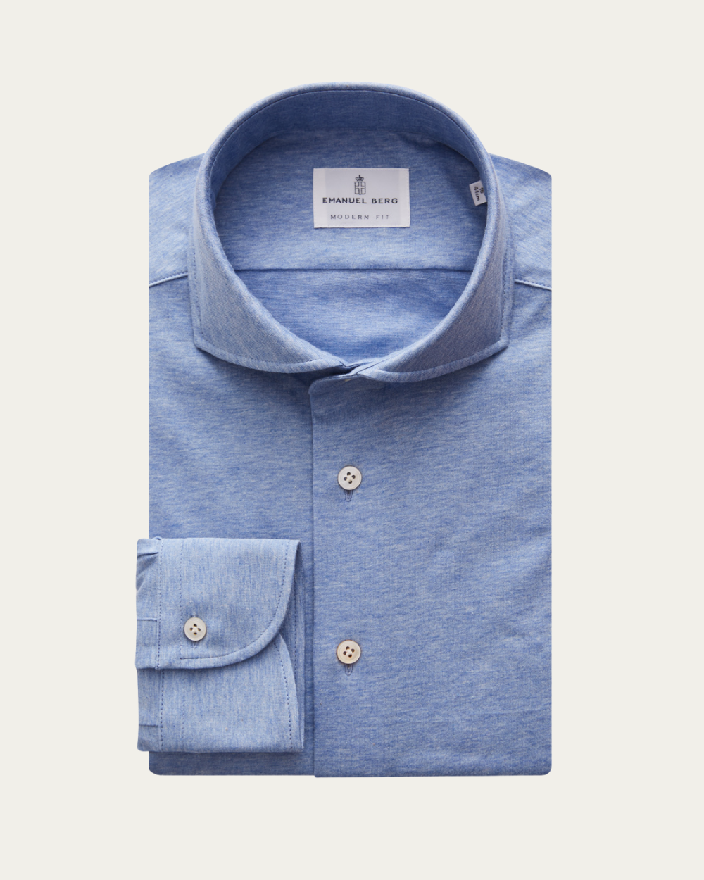 Emanuel Berg | Blue Jersey Shirt