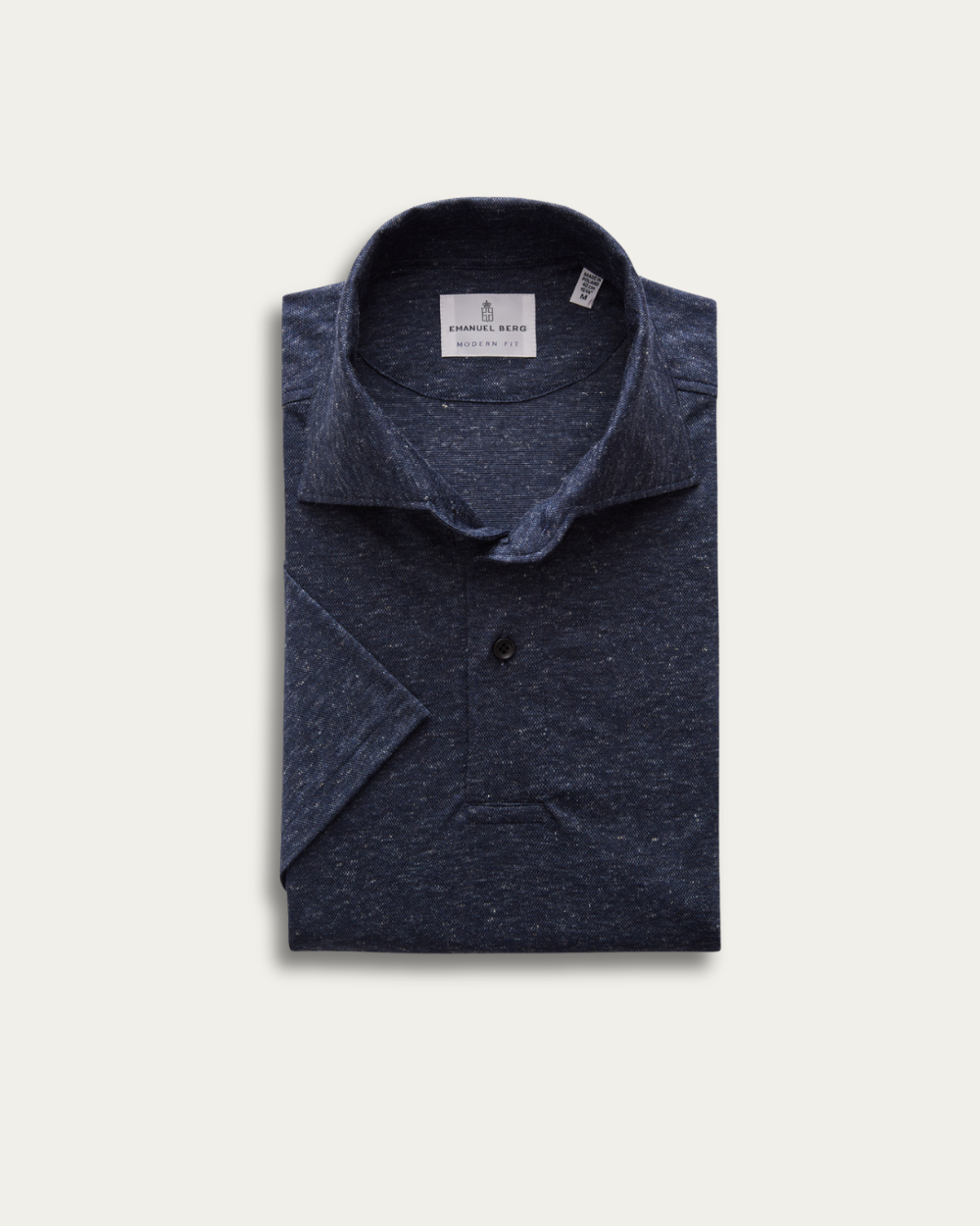 Granatowe polo z Jersey'u | Emanuel Berg