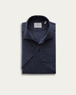 Granatowe polo z Jersey'u
